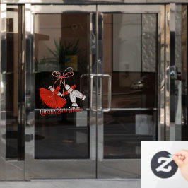 Chestita Baba Marta Martenitsas Fensteraufkleber