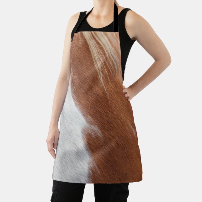 CHESTNUT HORSE COAT PATTERN SCHÜRZE (InSitu)