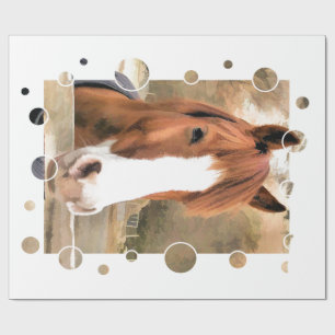 CHESTNUT HORSE GESCHENKPAPIER