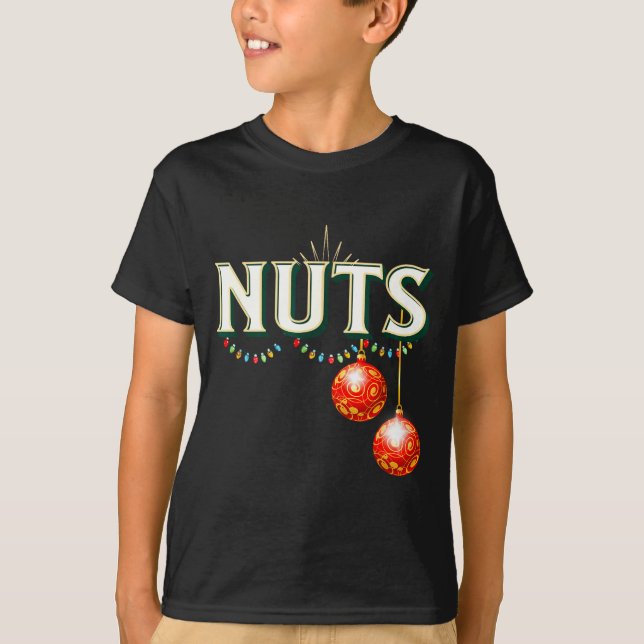 Chestnuts Matching Christmas Family Funny Chest Nu T-Shirt (Vorderseite)