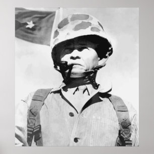 "Chesty" Abziehvorrichtung General-Lewis Poster