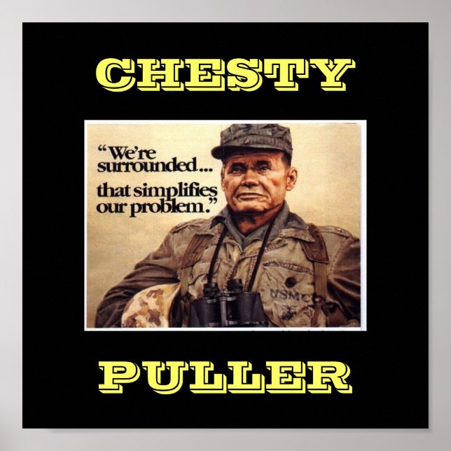 CHESTY POSTER (Vorne)