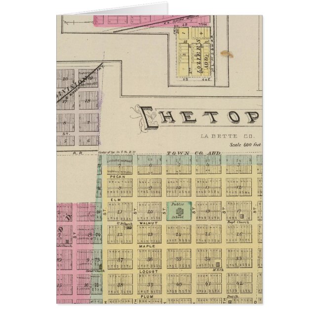 Chetopa, Dennis, Piqua, Labette City, Kansas (Vorne)