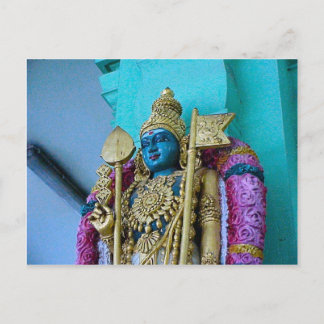Chettiar Hindu Tempel, Hindu-Göttin Postkarte