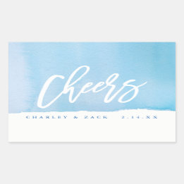Cheval Aquarelle Mini Vin, Mini Étiquette Champagn