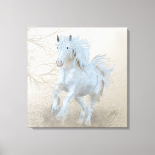 Cheval Blanc - Toile Enveloppée