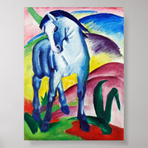 Cheval bleu, tableau de Franz Marc