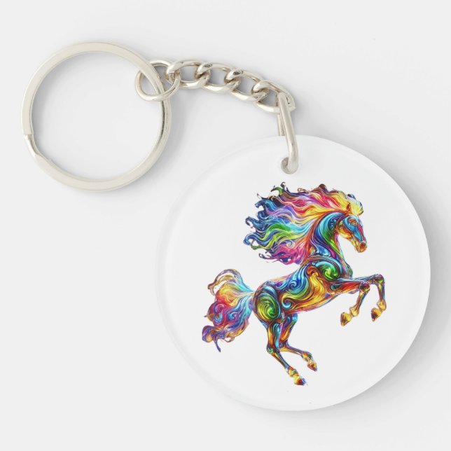 Cheval coloré (Devant)