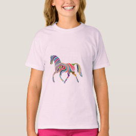 cheval coloré