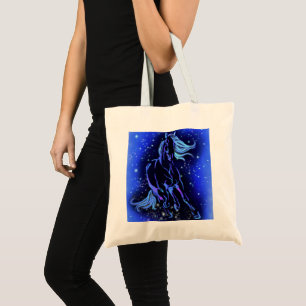 Cheval Courant Au Sac fourre-tout De Nuit Blue Sta