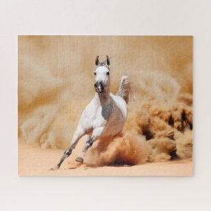 Cheval courant dans le sable, Jigsaw Puzzle