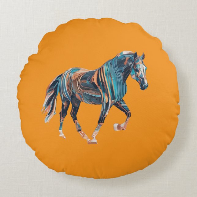 Cheval Coussin ronde (Devant)
