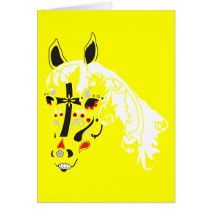 cheval crâne à sucre