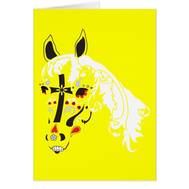 cheval crâne à sucre (Devant)