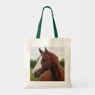Cheval de châtaignes avec Sac fourre-tout de lame