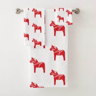 Cheval de Dala suédois de Noël scandinave