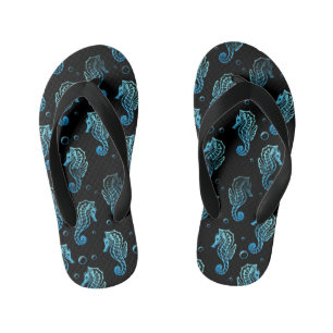 Cheval de mer pour enfants Imprimer tongs