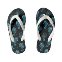 Cheval de mer pour enfants Imprimer tongs