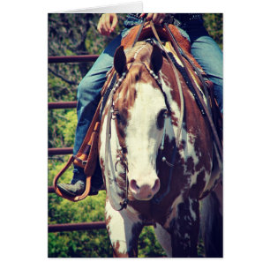 Cheval de peinture de l'Ouest