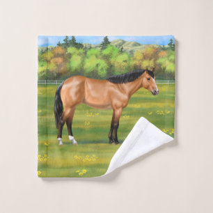 Cheval du Quartier des Dun Buckskin