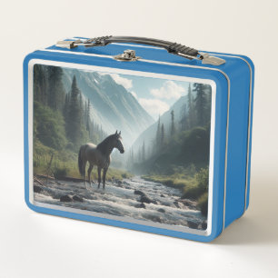 Cheval En Flux Métal Lunchbox