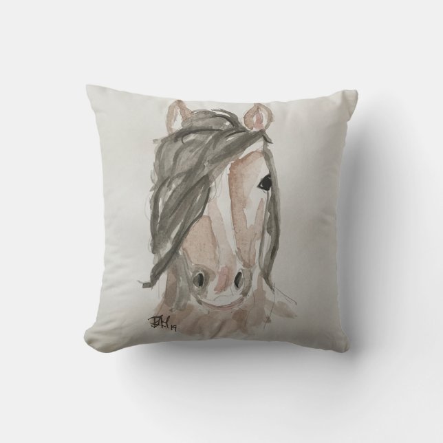 Cheval et Renard Coussin (Recto)