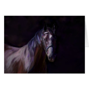 Cheval foncé