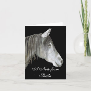 Cheval gris