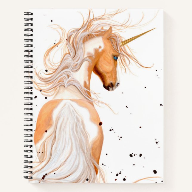 Cheval Majestic par Bihrle Carnet Spiral de 8,5 x  (Devant)