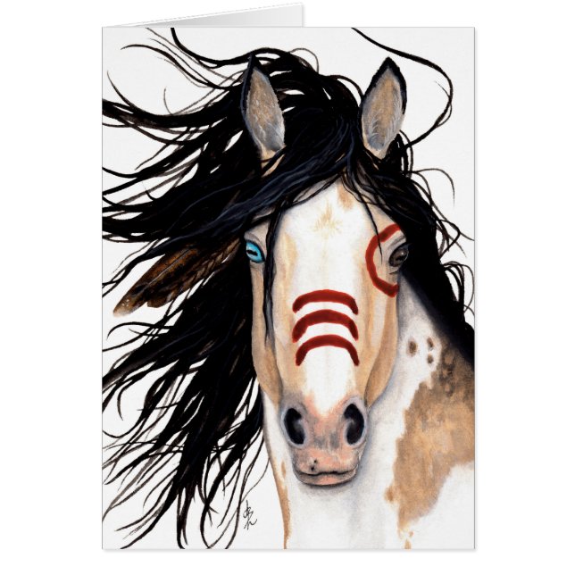 Cheval majestueux par la carte de BiHrLe (Devant)