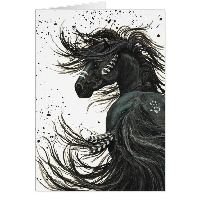 Cheval majestueux par la carte de BihrLe (Devant)