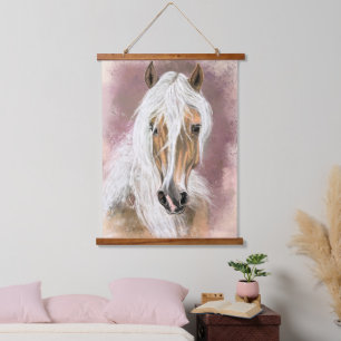 Cheval Palomino Suspendu Tapisserie