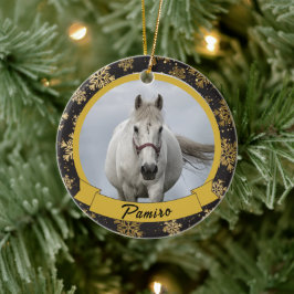 Cheval personnalisé Ornement animal de compagnie N