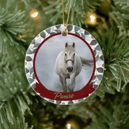 Cheval personnalisé Ornement animal de compagnie N