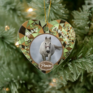 Cheval personnalisé Ornement animal de compagnie N