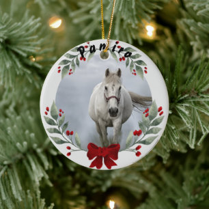 Cheval personnalisé Ornement animal de compagnie N