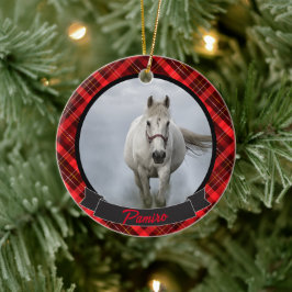 Cheval personnalisé Ornement animal de compagnie N