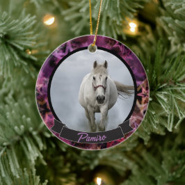 Cheval personnalisé Ornement animal de compagnie N