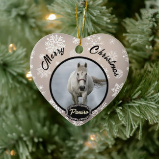 Cheval personnalisé Ornement animal de compagnie N