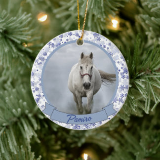 Cheval personnalisé Ornement animal de compagnie N