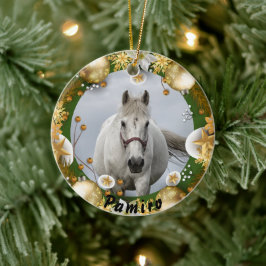 Cheval personnalisé Ornement animal de compagnie N