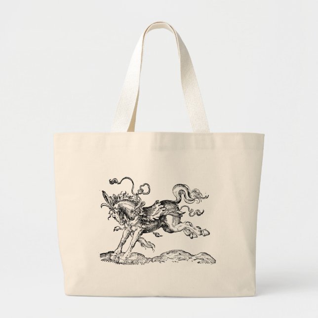 Cheval Renaissance n° 6 sur Sac fourre-tout (Devant)