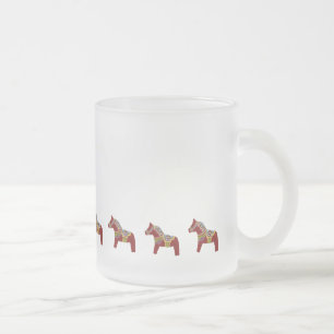 Cheval Rouge Dala Cidre Chaud Mug Frosted
