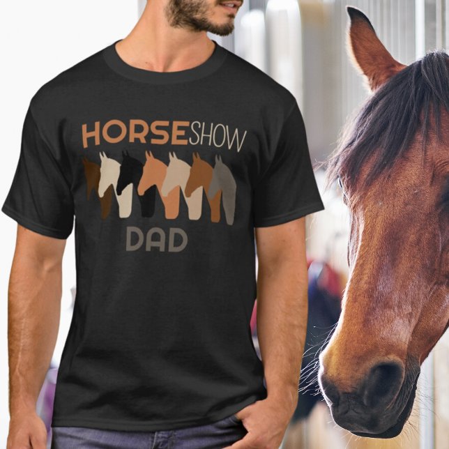 Cheval Show Papa T-Shirt (Créateur téléchargé)