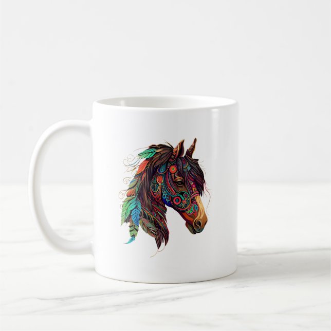 Cheval Spirit Animal Mug (Gauche)