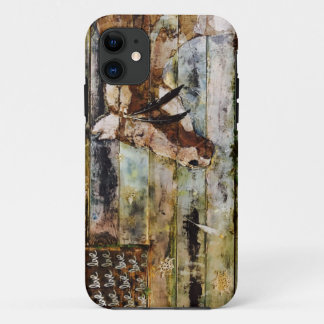 Cheval sur le coque iphone de palettes