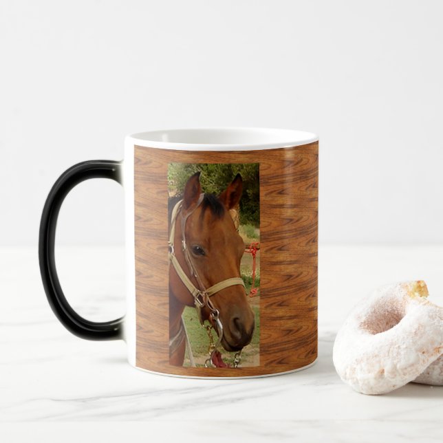 Cheval Tête Mug (Avec donut)