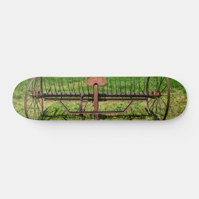 Cheval tiré Hay Rake Skateboard (Horz)