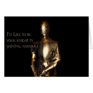 Chevalier dans l'armure brillante