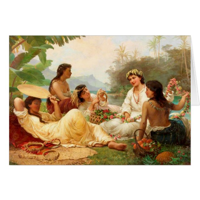 Chevalier "de région ensoleillée, Tahiti" - (Devant horizontal)